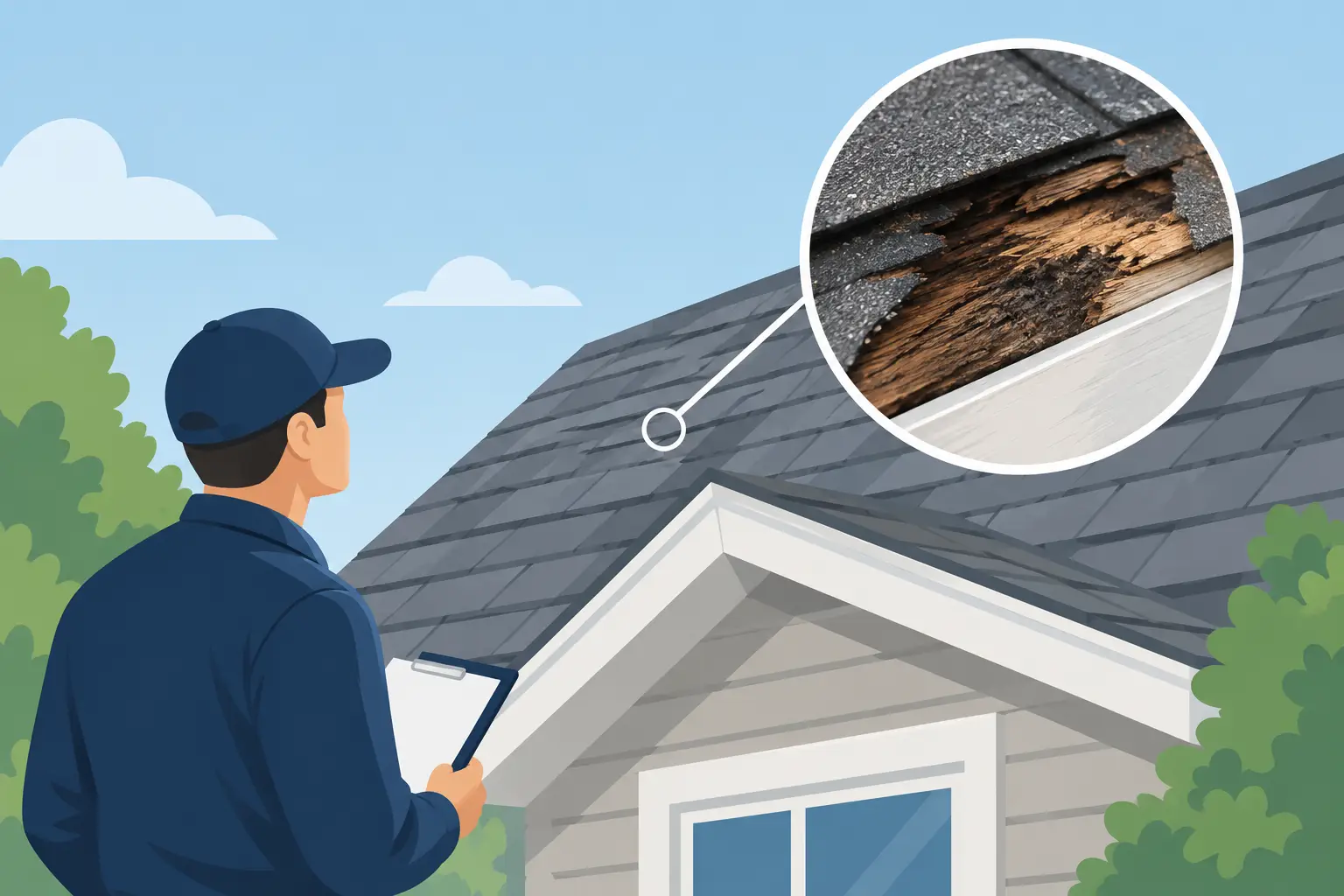 How to Identify Roof Rot Before Damage Spreads