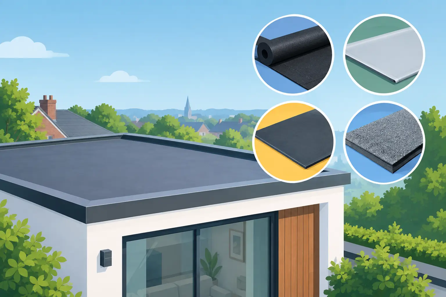 Best Material for Flat Roof: UK Homeowner Guide