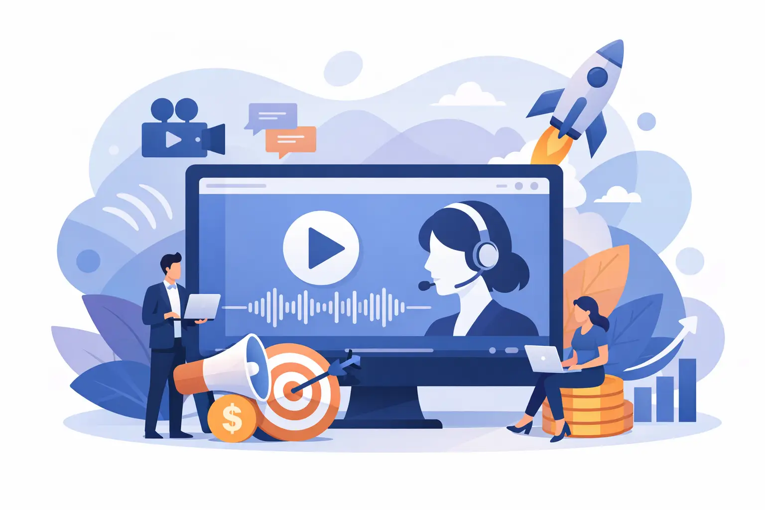AI Voiceover for Marketing Videos That Convert