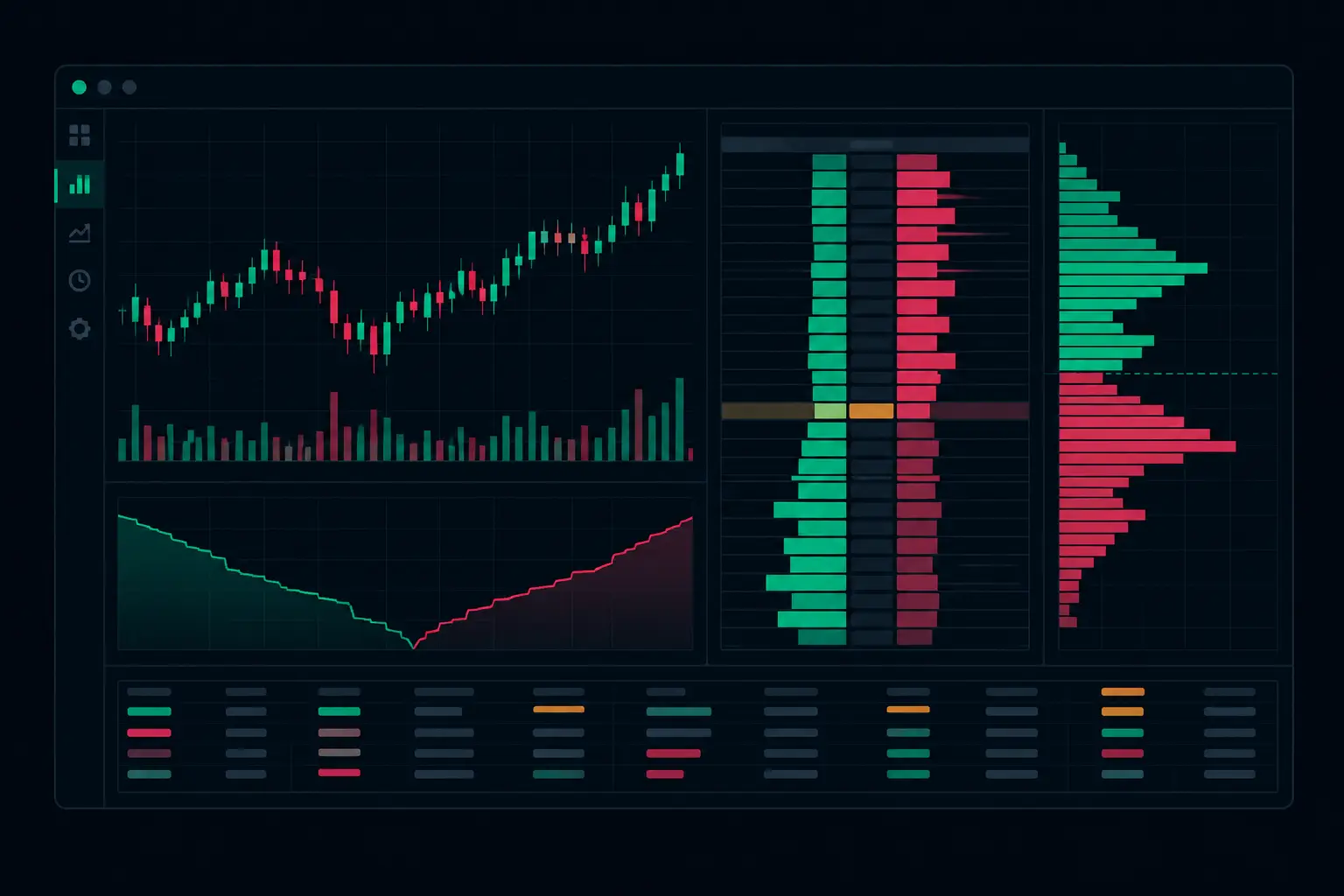 Futures Auction Analytics at Each Price Level