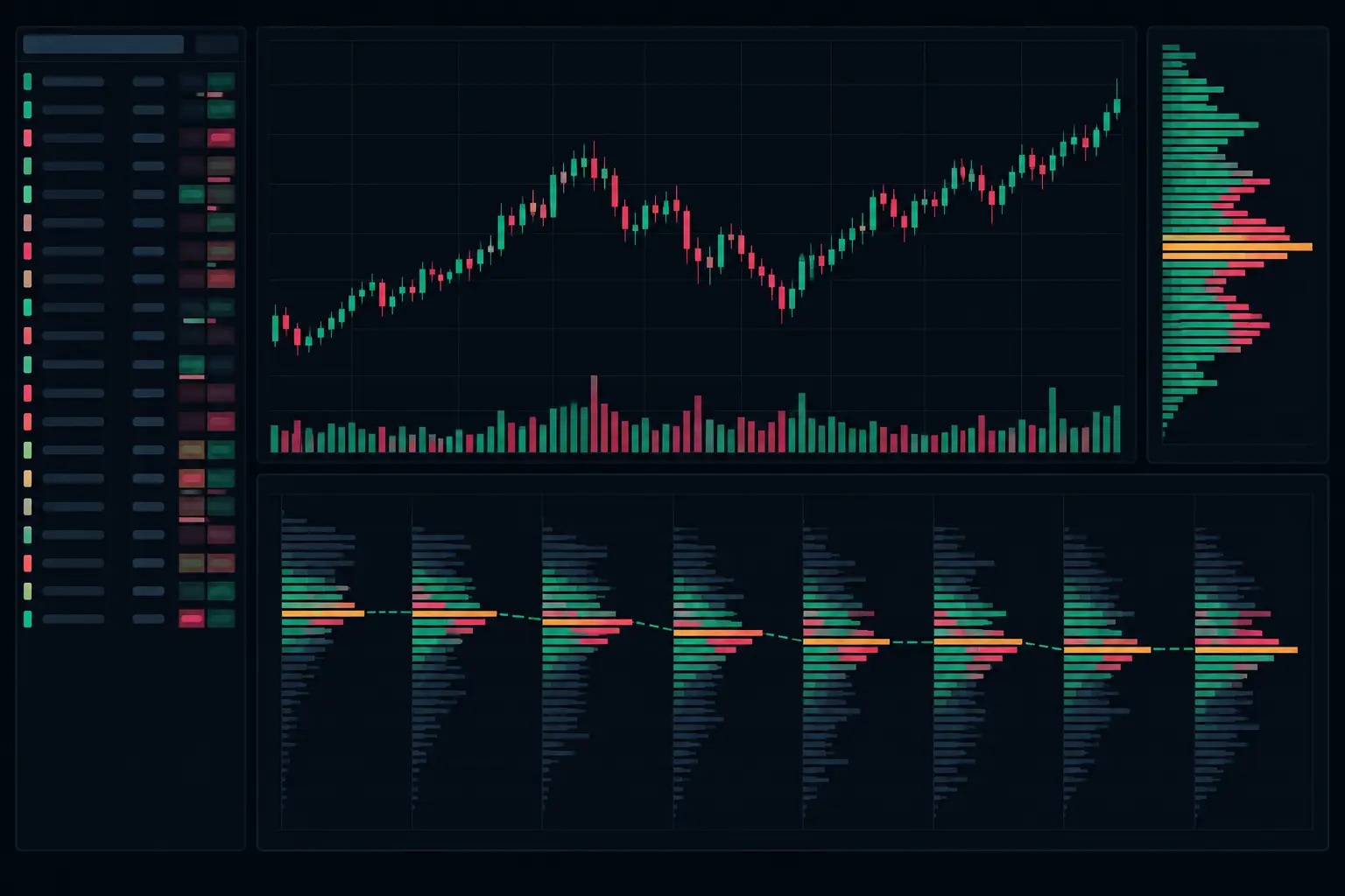 Reading POC Migration Charts in Futures Markets