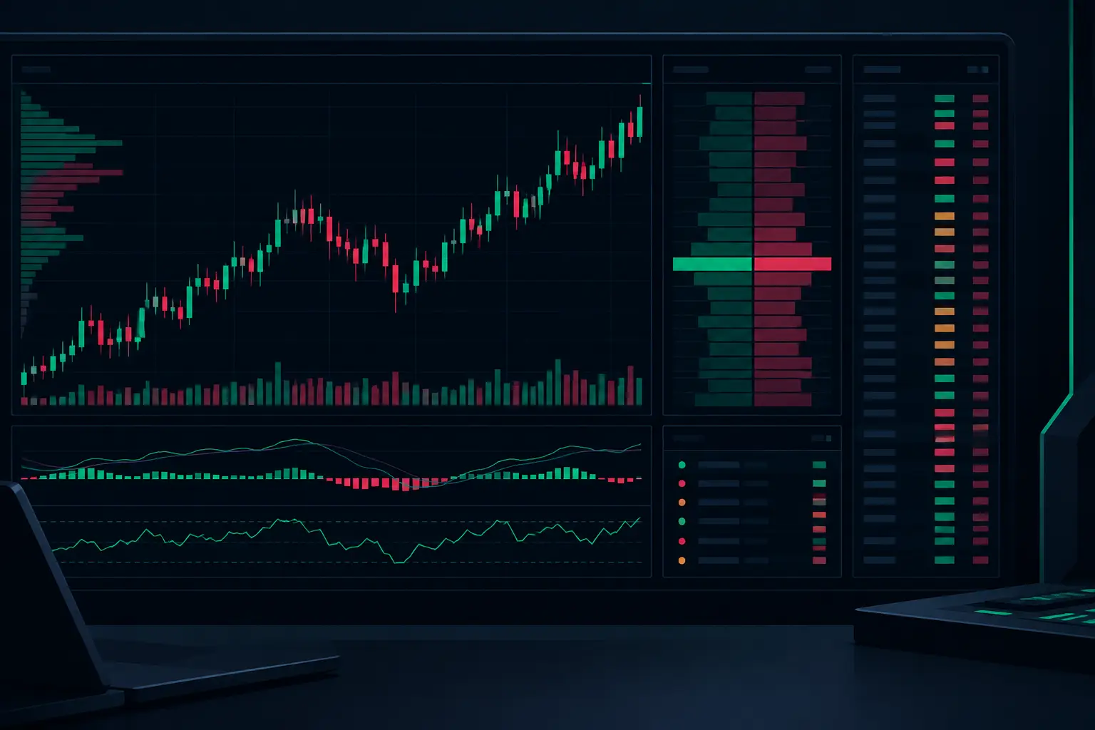 Order Flow Scalping for Fast Futures Markets