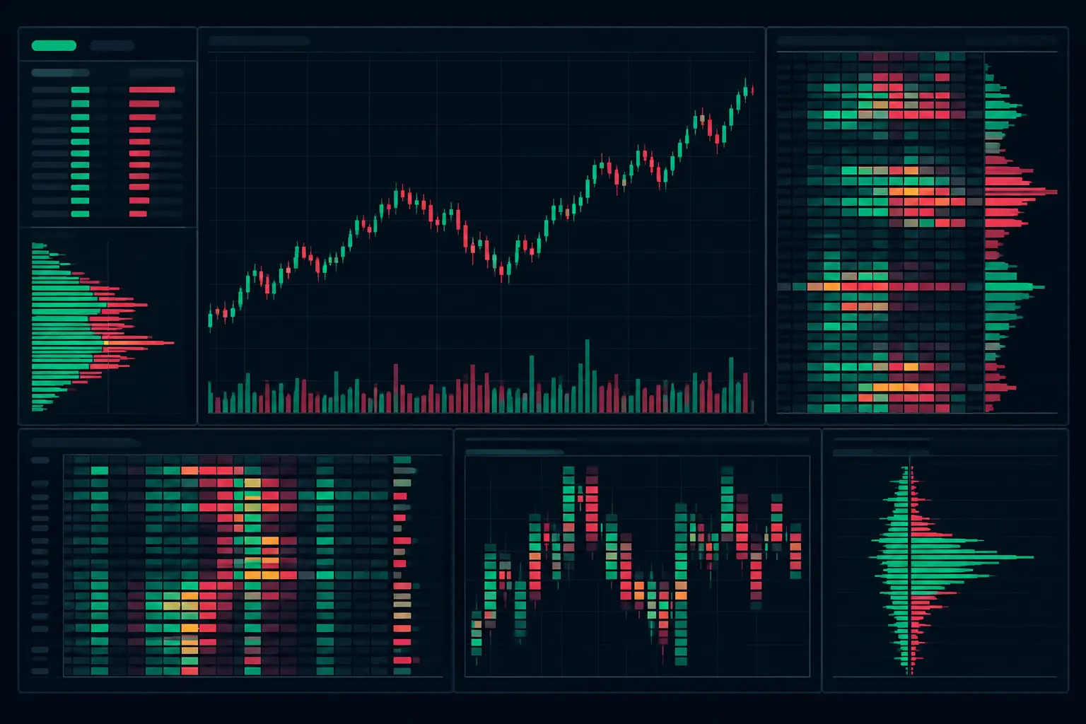 Best Order Flow Heatmap Layouts for Futures