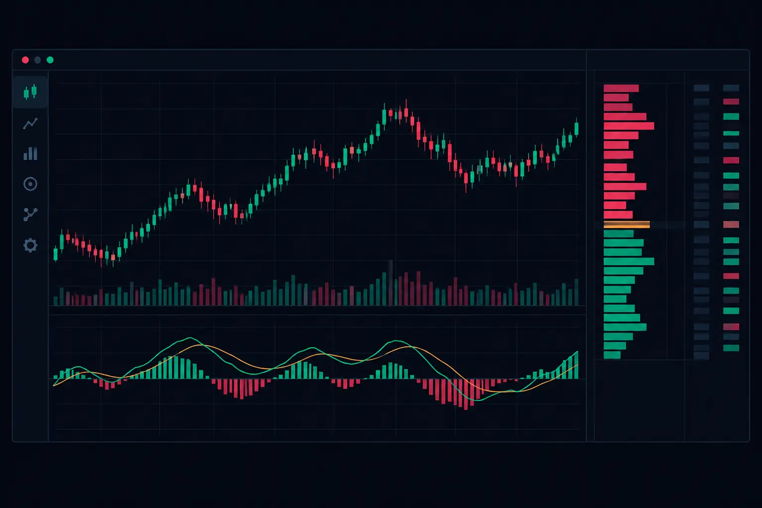 Delta Divergence Charts for Faster Auction Context