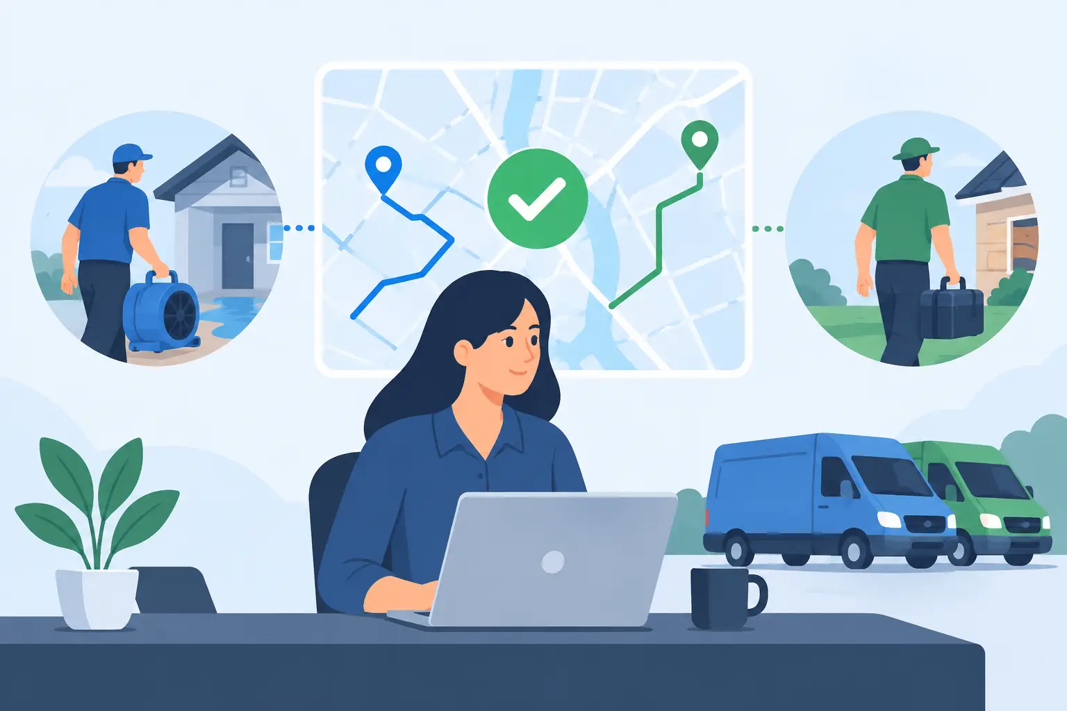 How to Prevent Dispatch Conflicts in Restoration