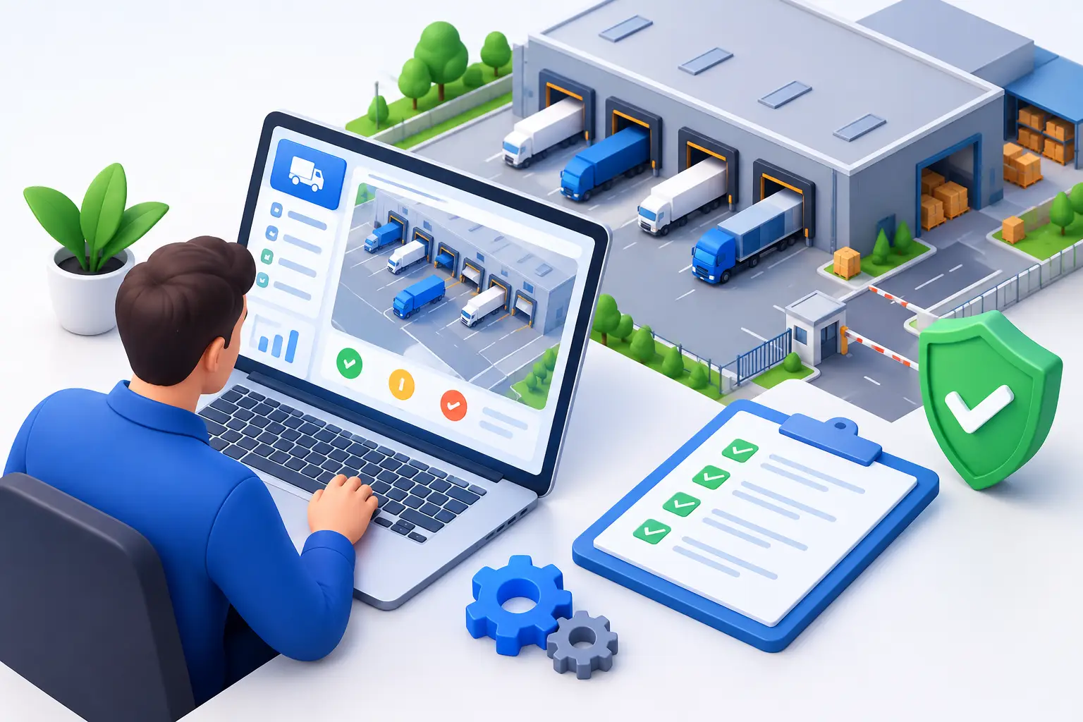 Test systemu YMS: co sprawdzić przed wdrożeniem