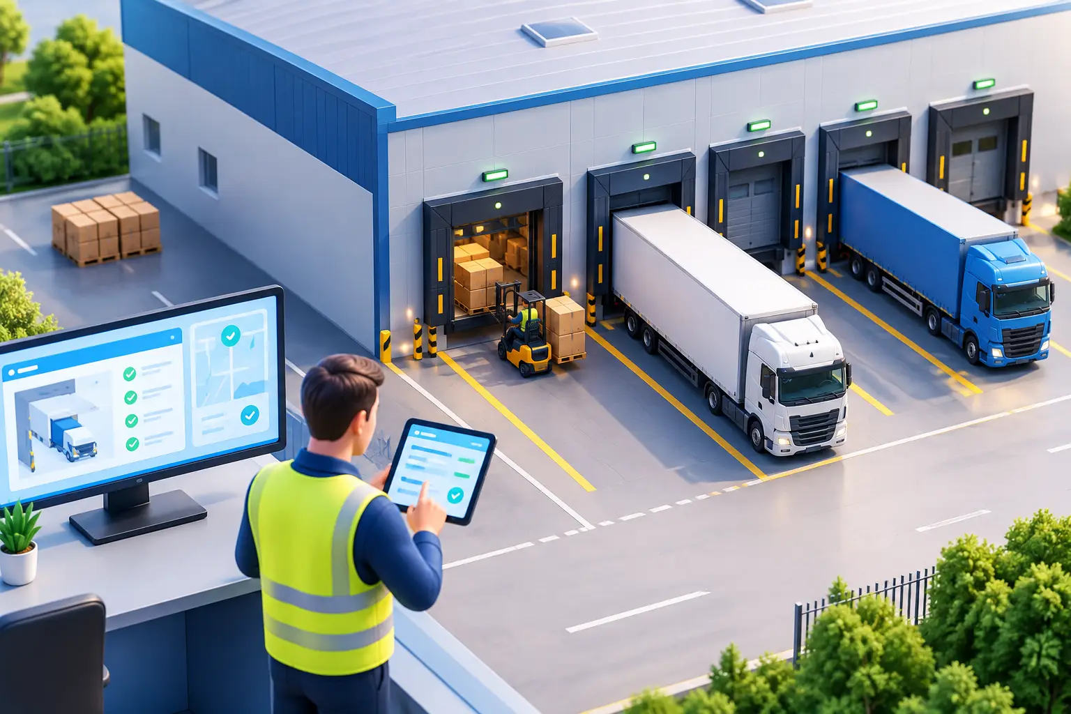 YMS e-commerce - wdrożenie bez chaosu na rampach