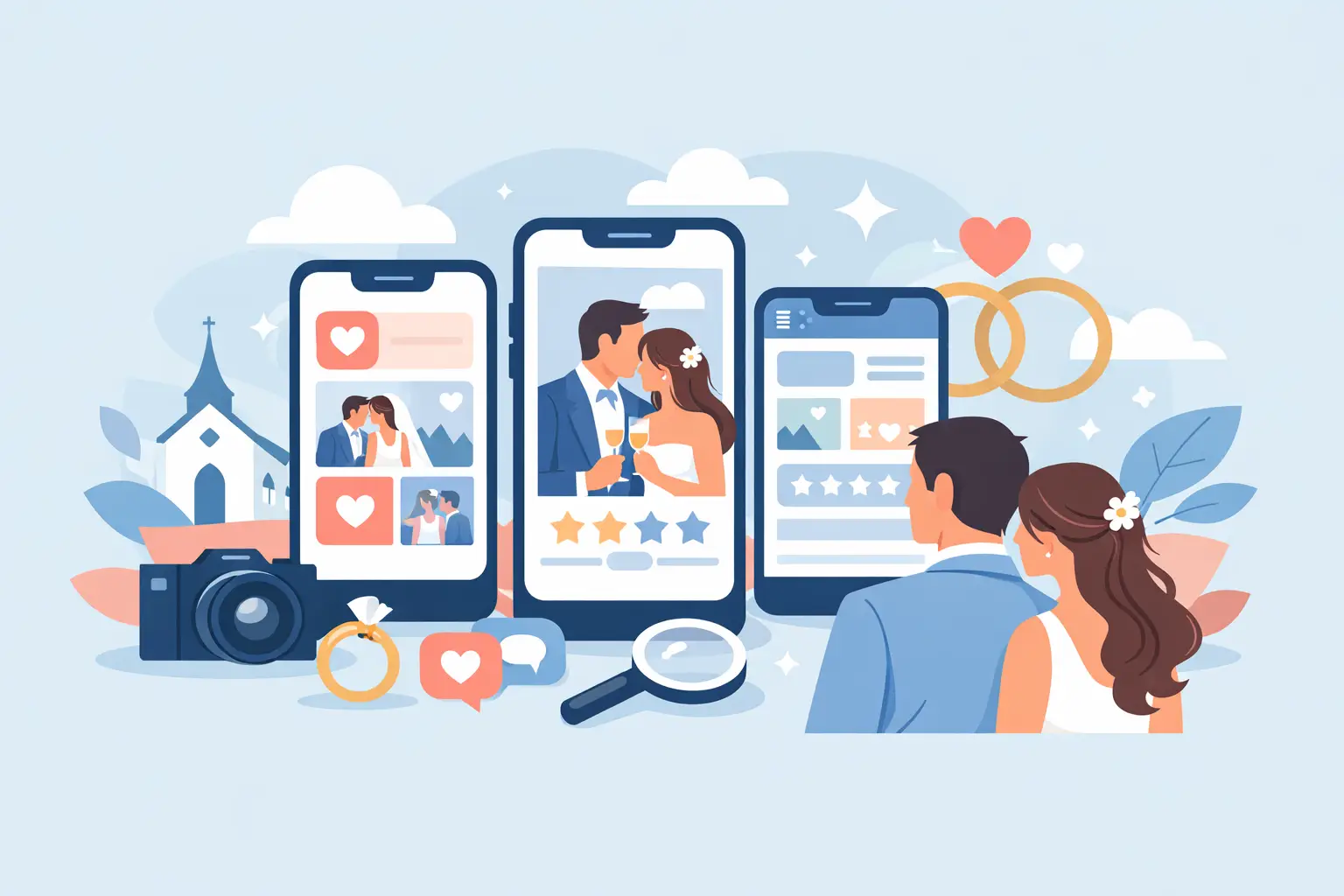Wedding Photo App Comparison for Couples