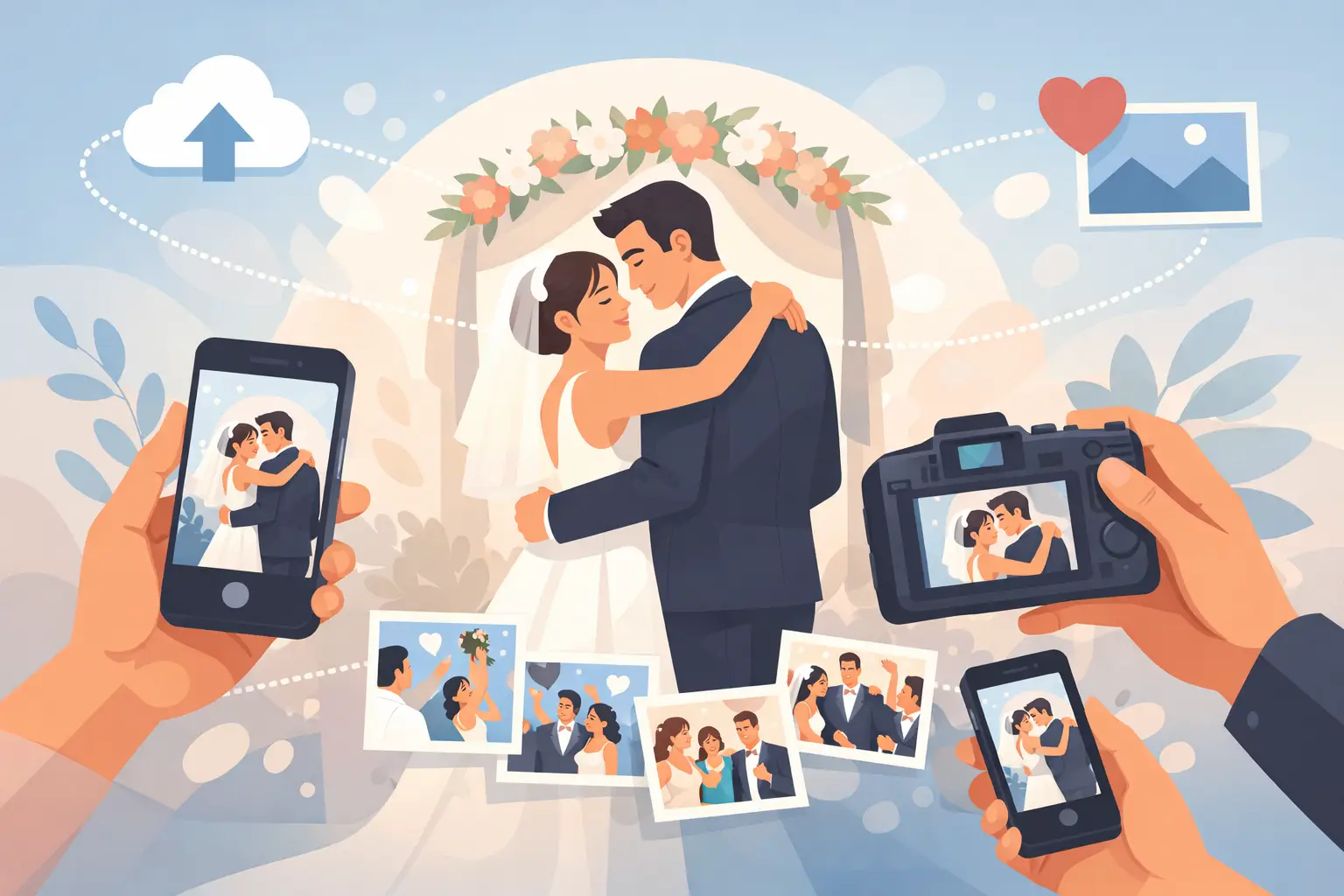 How to Collect Wedding Guest Photos Easily
