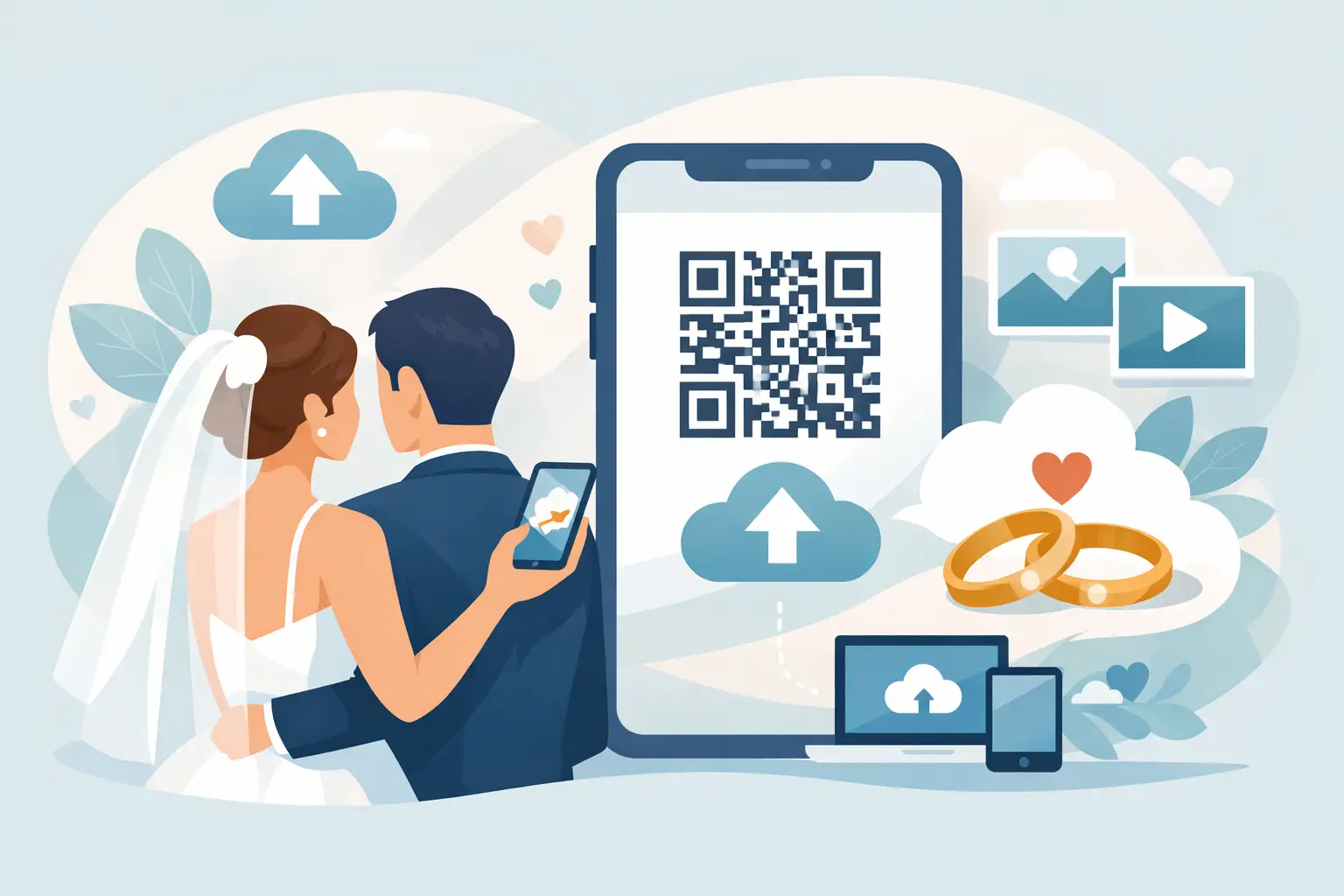 Wedding QR Upload Platform Review for Couples