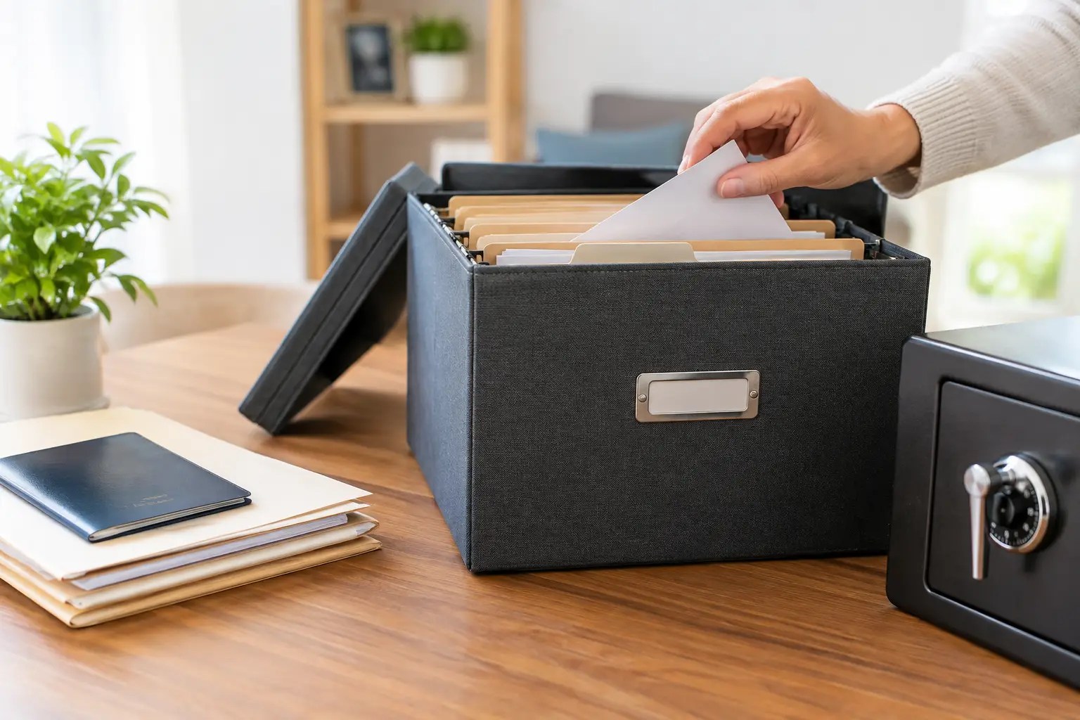 How to Store Family Documents Securely at Home