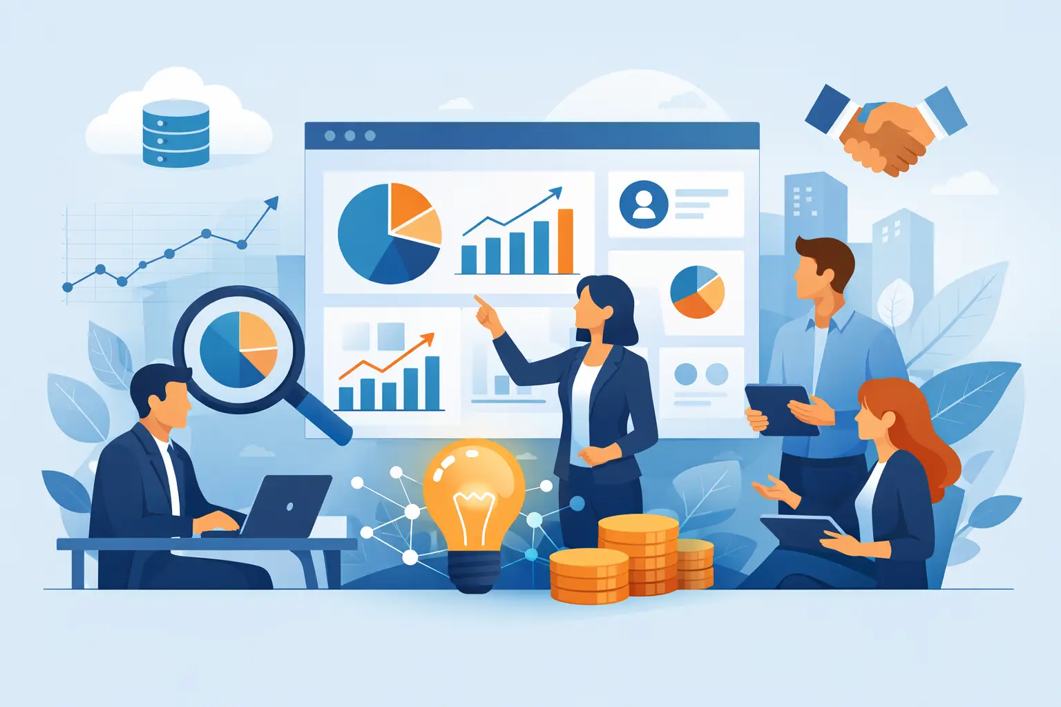 Vilka data kräver säljteamet för bättre affärer?