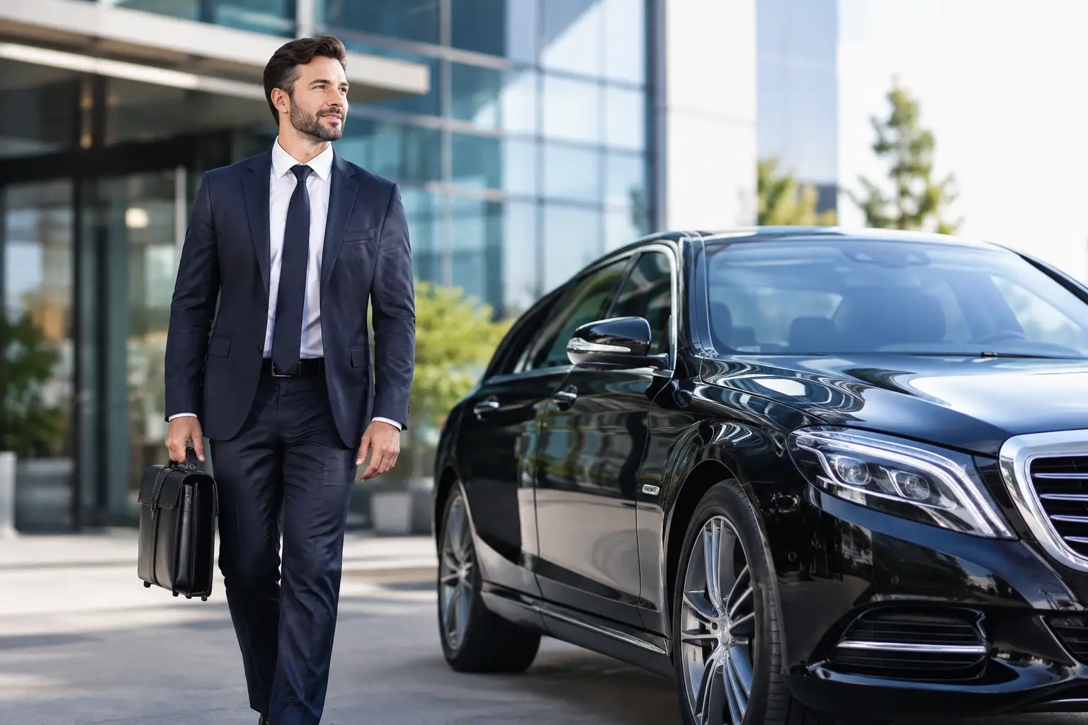 Avaliação de sedan executivo para empresas