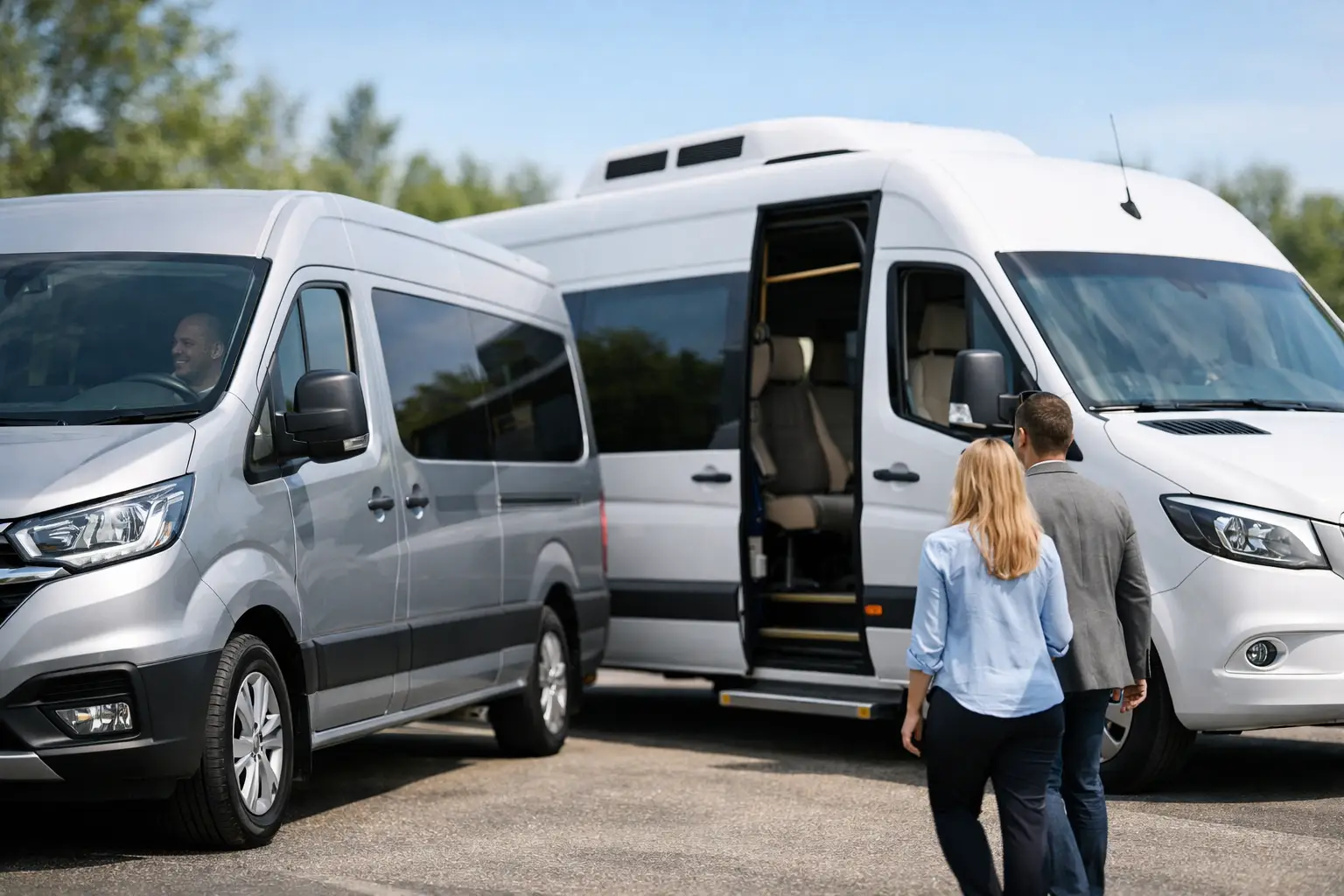 Vans e micro-ônibus: conforto e segurança