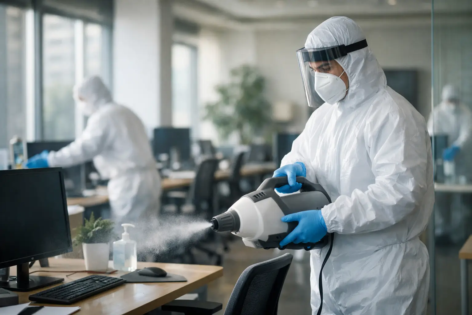 Office Sanitization After a Flu Outbreak