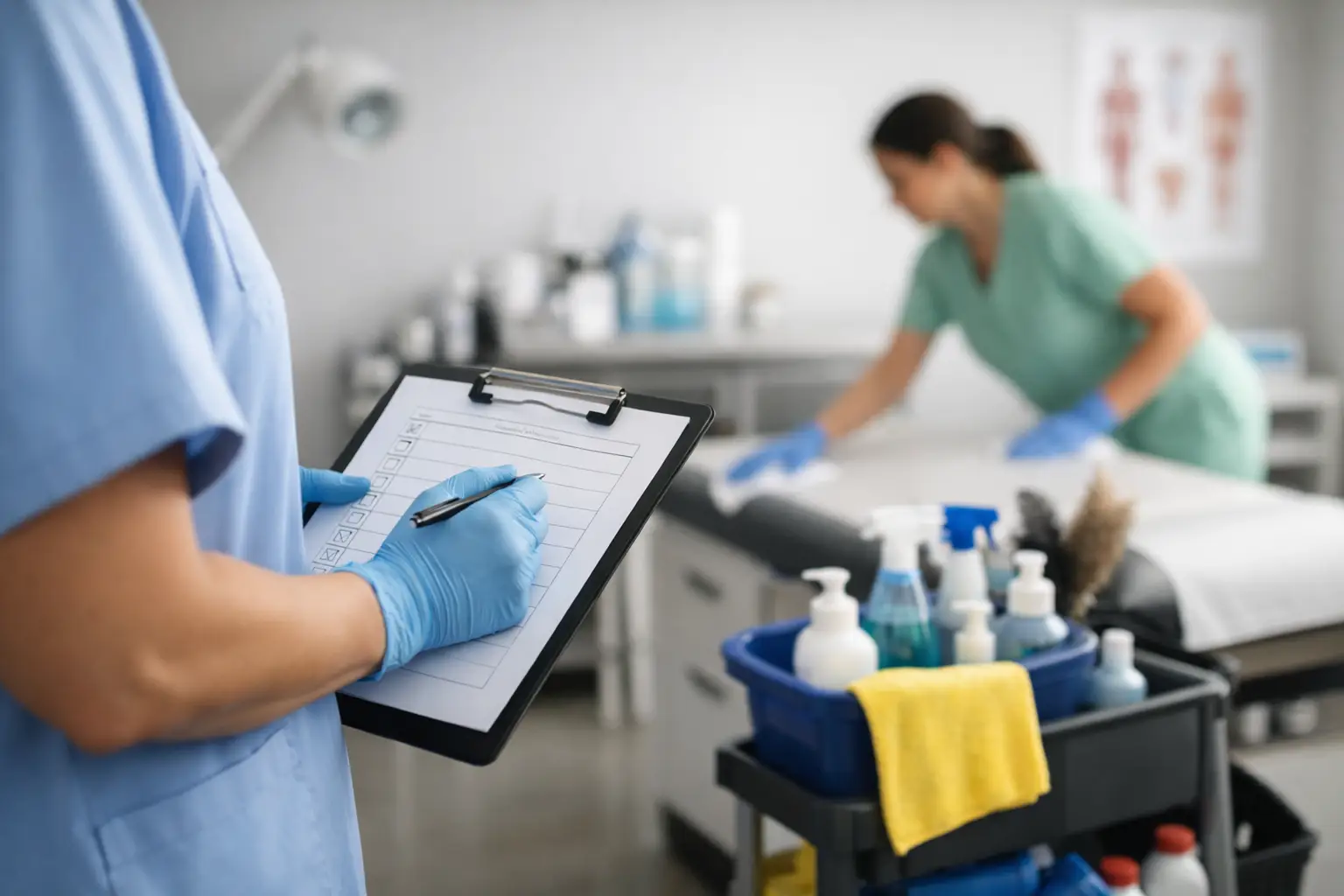 Healthcare Cleaning Audit Example for Medical Offices