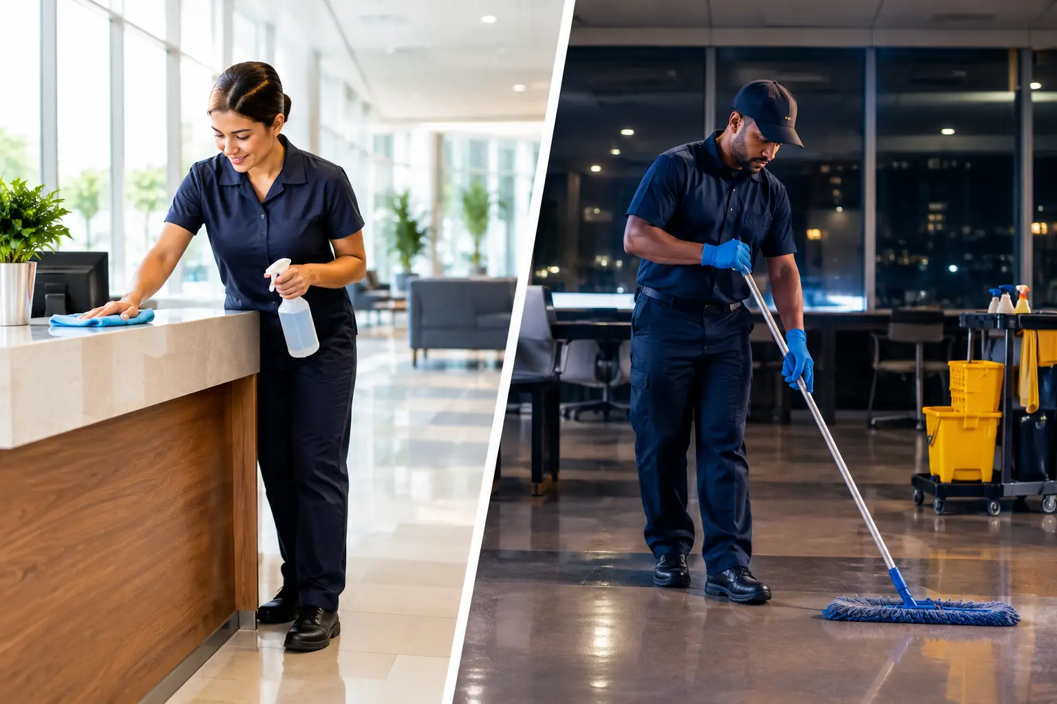 Day Porter vs Nightly Cleaning: Which Fits?