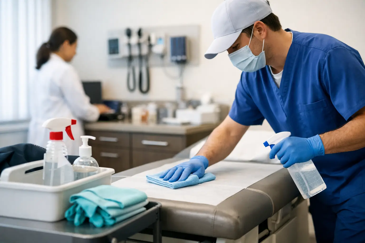 Medical Clinic Cleaning Example for NJ Practices