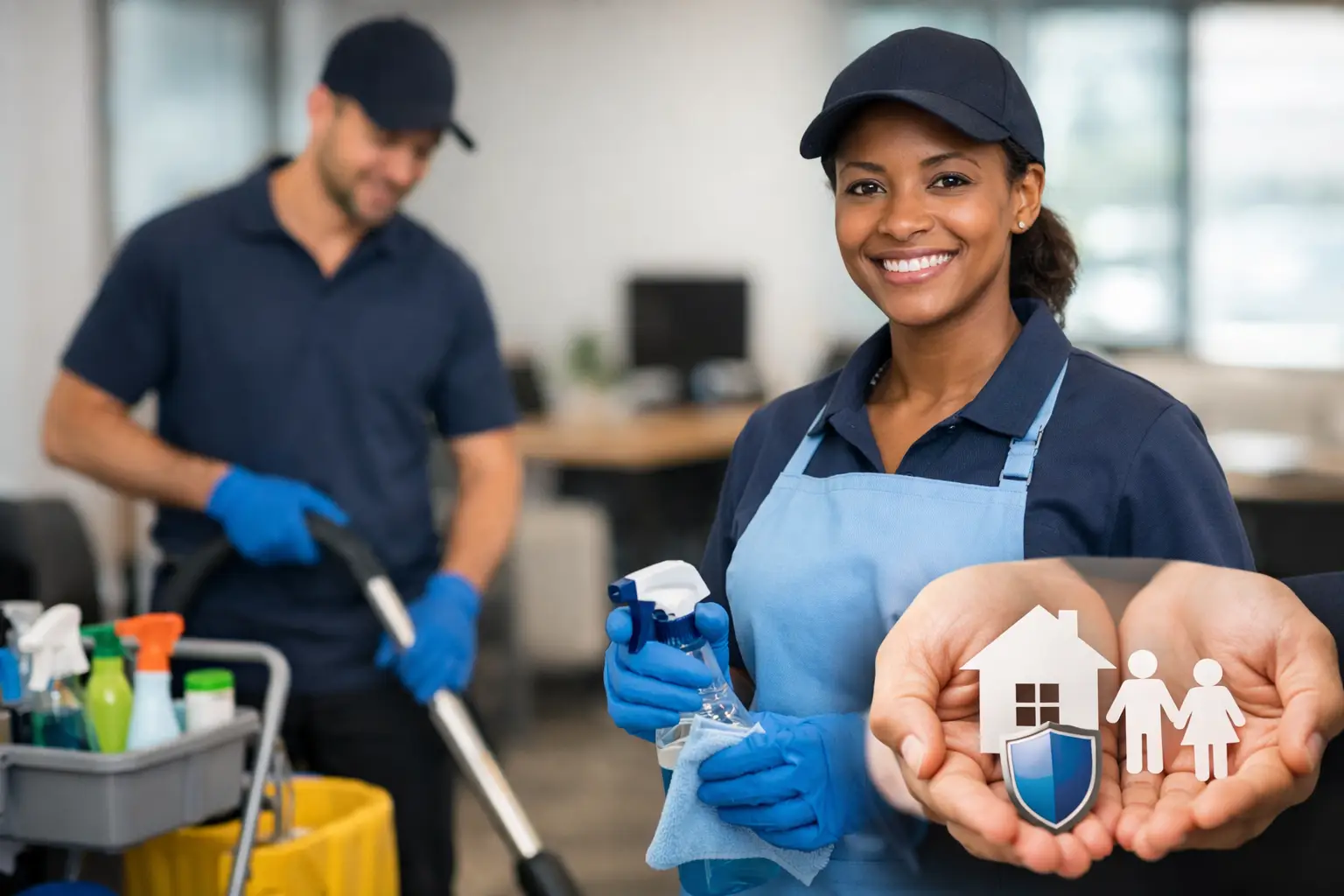 Why Insured Commercial Cleaning Staff Matter
