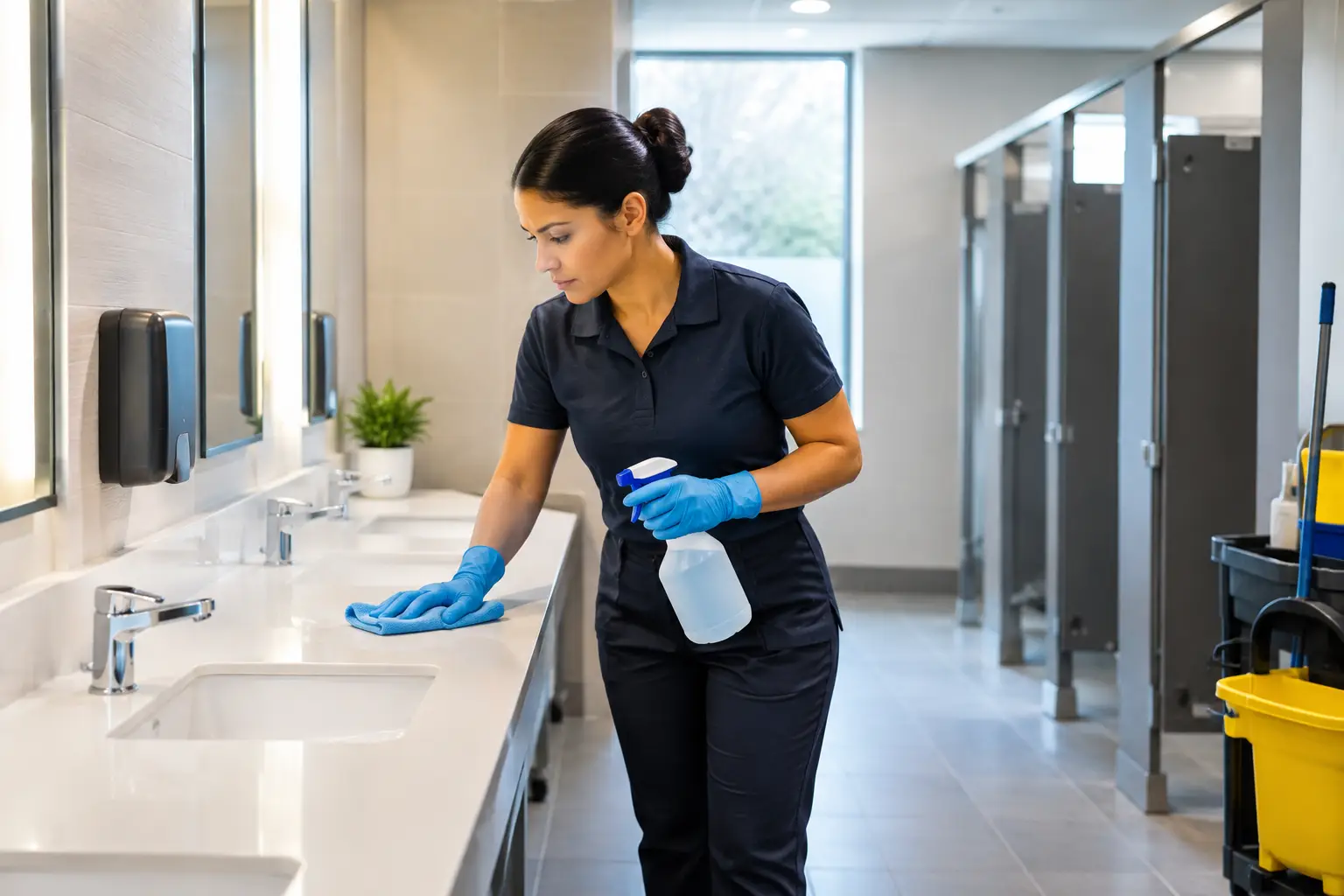 Commercial Restroom Cleaning Guide for Facility Managers