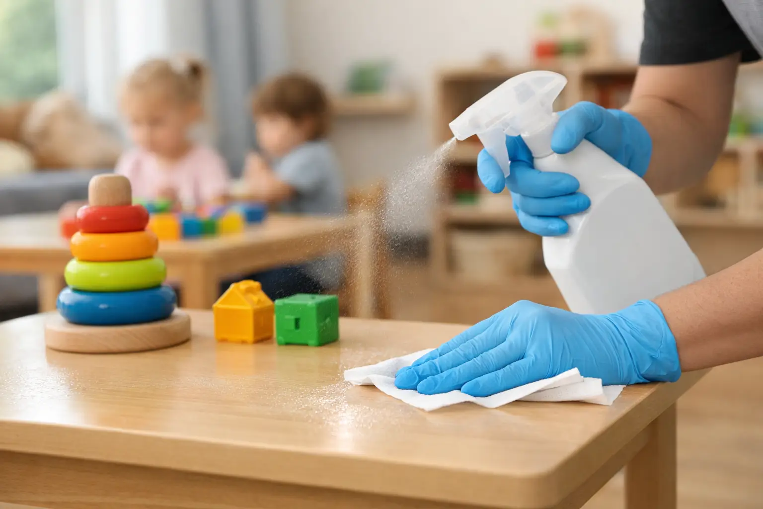 How Often Should Daycare Be Sanitized Each Day?