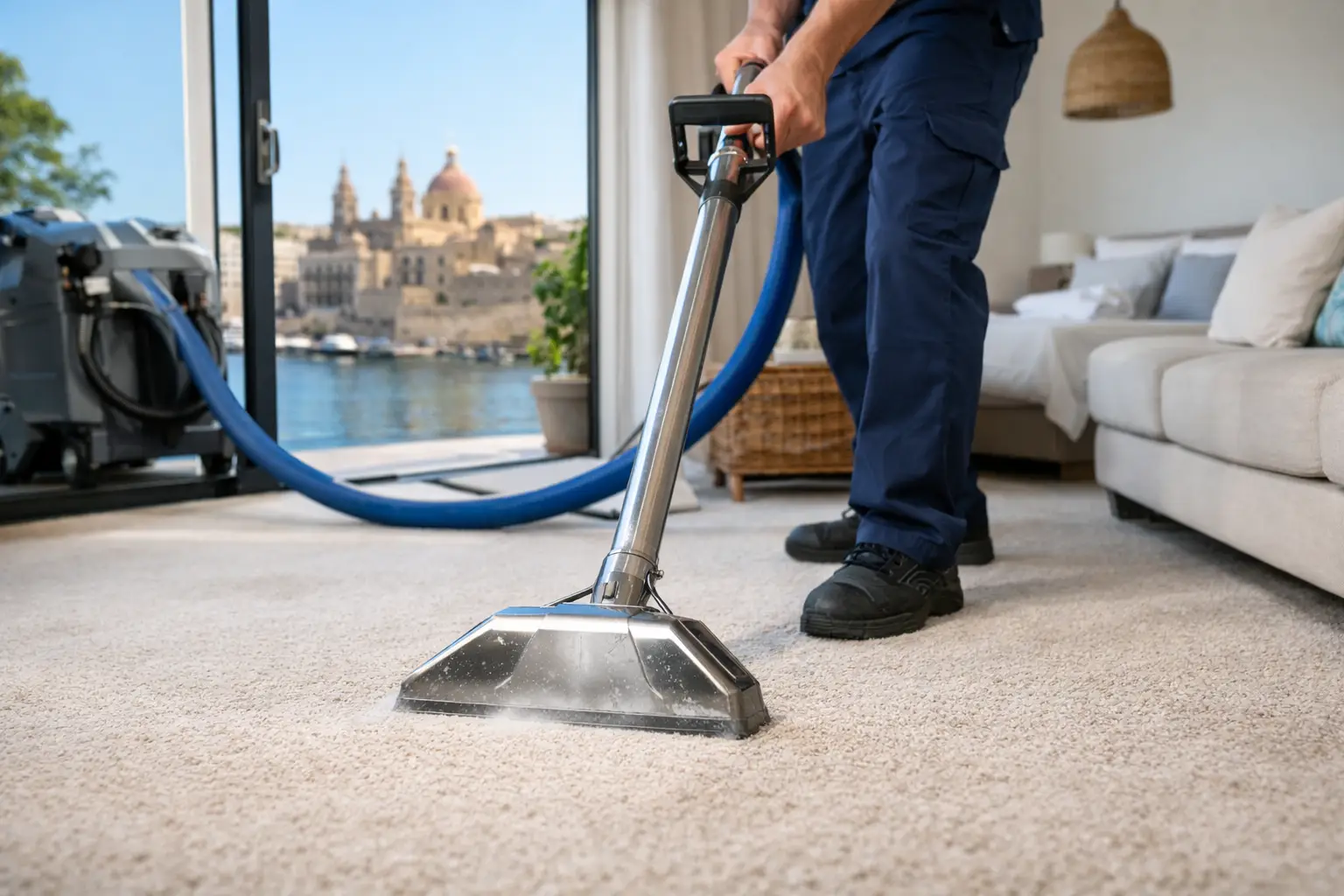 Carpet Cleaning Malta for Homes and Short Lets