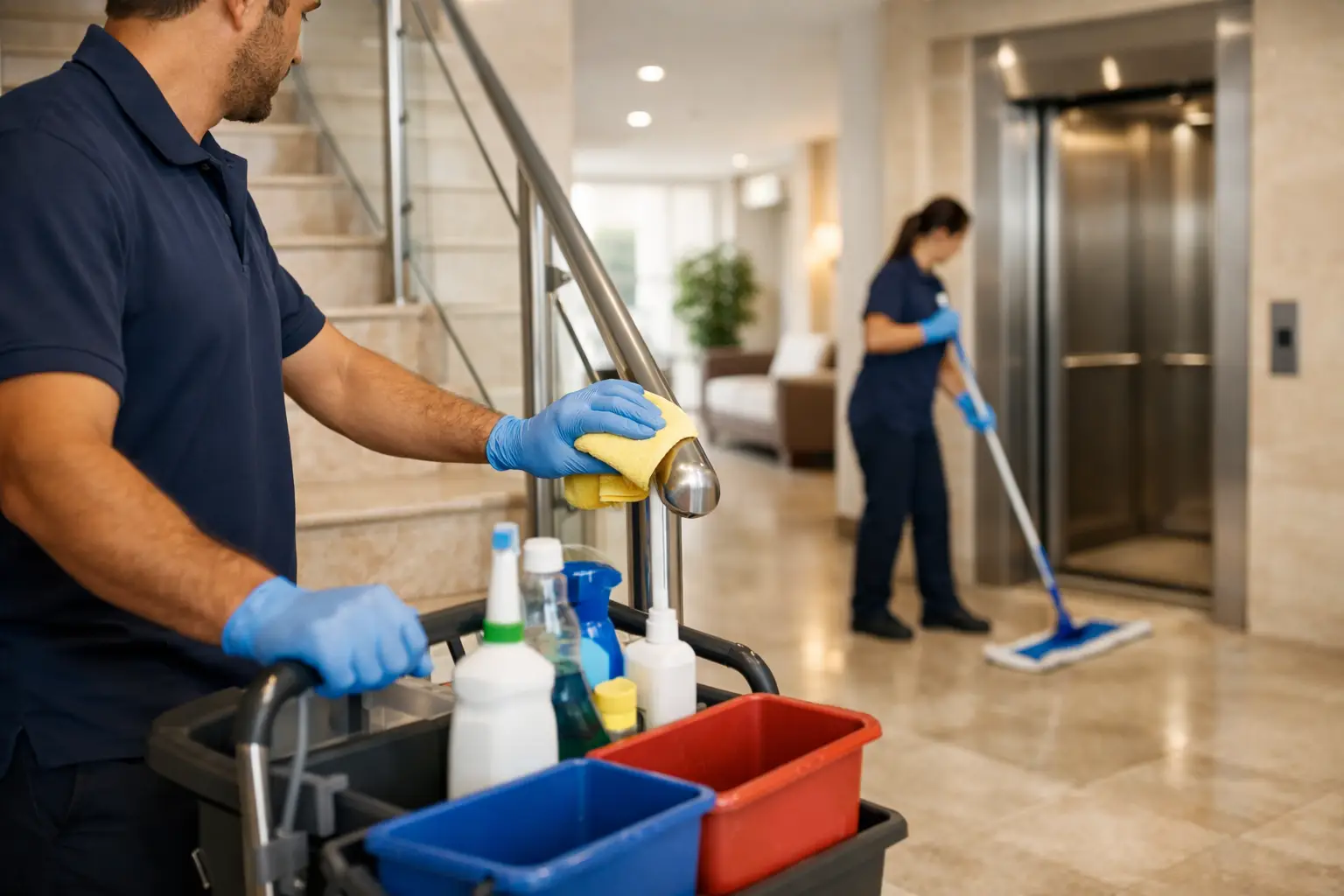 Communal Area Cleaning Malta for Better Blocks