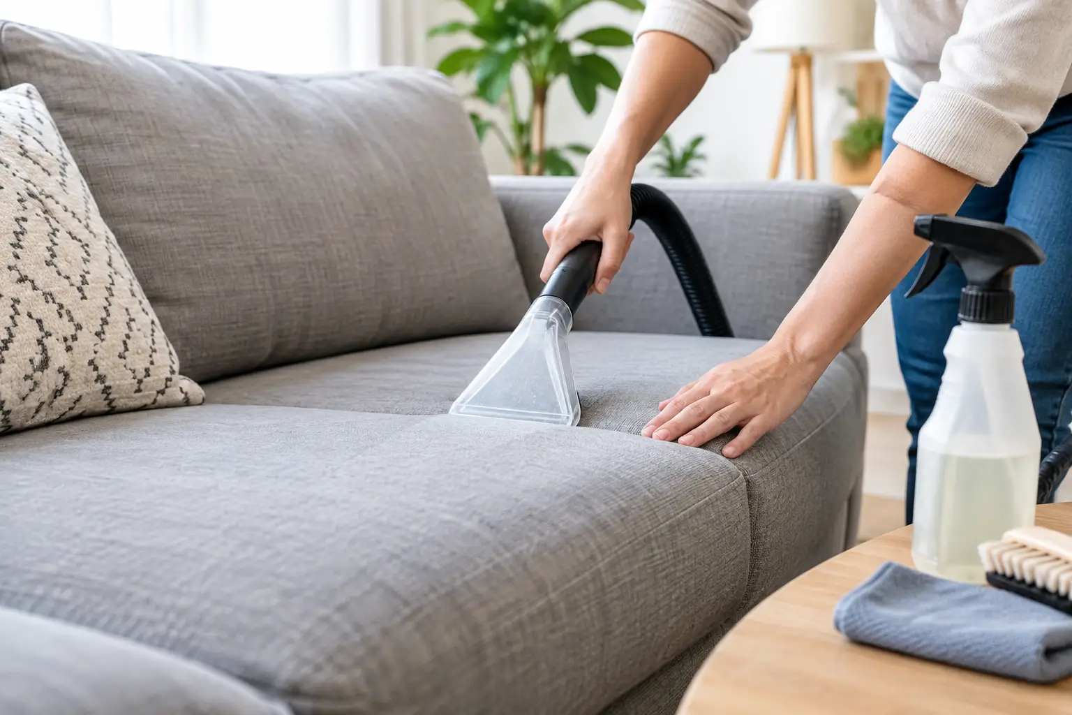 How to Clean Fabric Sofas Without Causing Damage