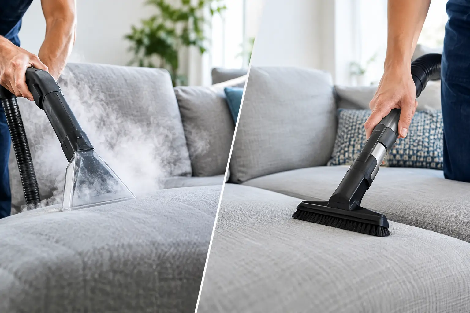Steam Cleaning vs Dry Cleaning for Furnishings