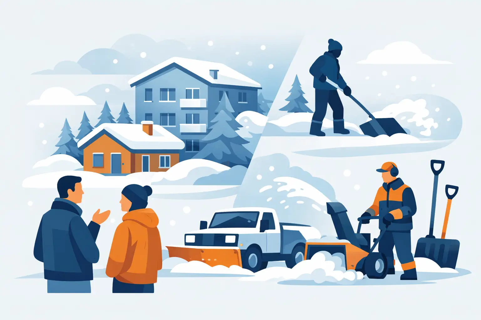 Snow Removal for Rental Properties: Who Handles It?