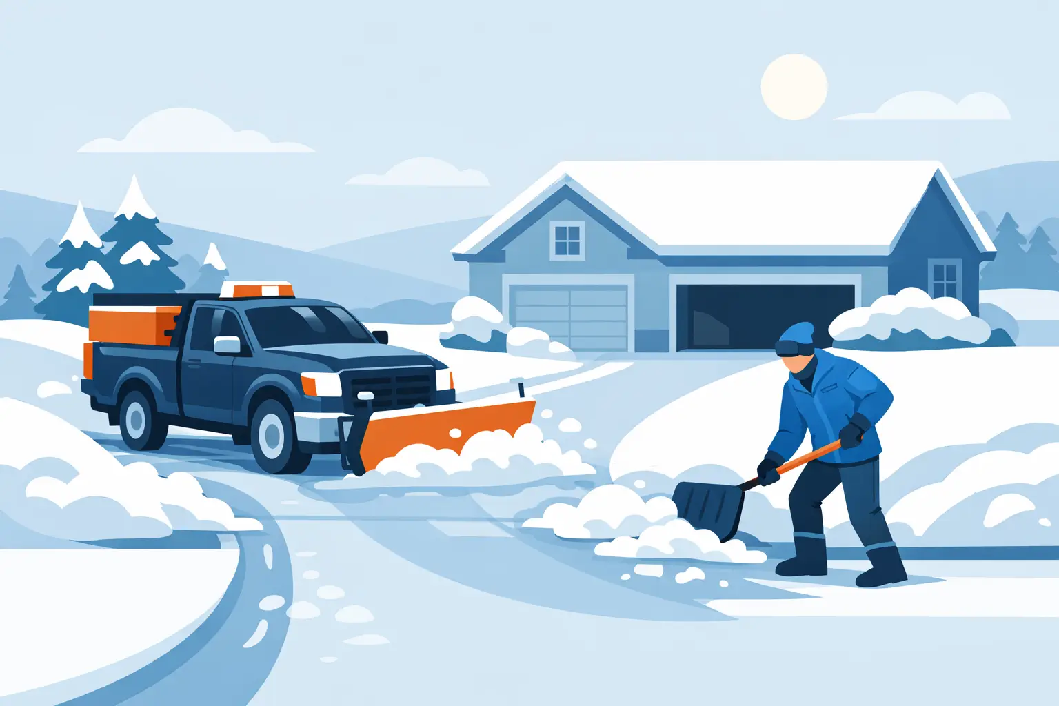 Driveway Snow Removal Service That Shows Up