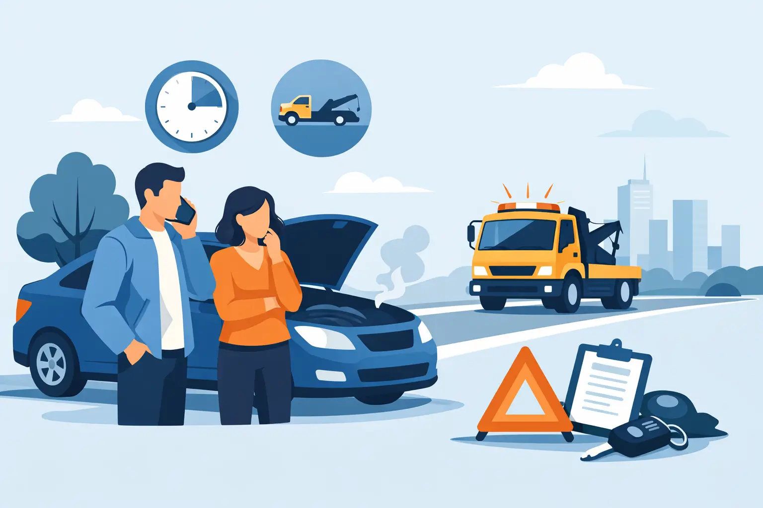 How to Prepare for Tow Arrival Without Stress