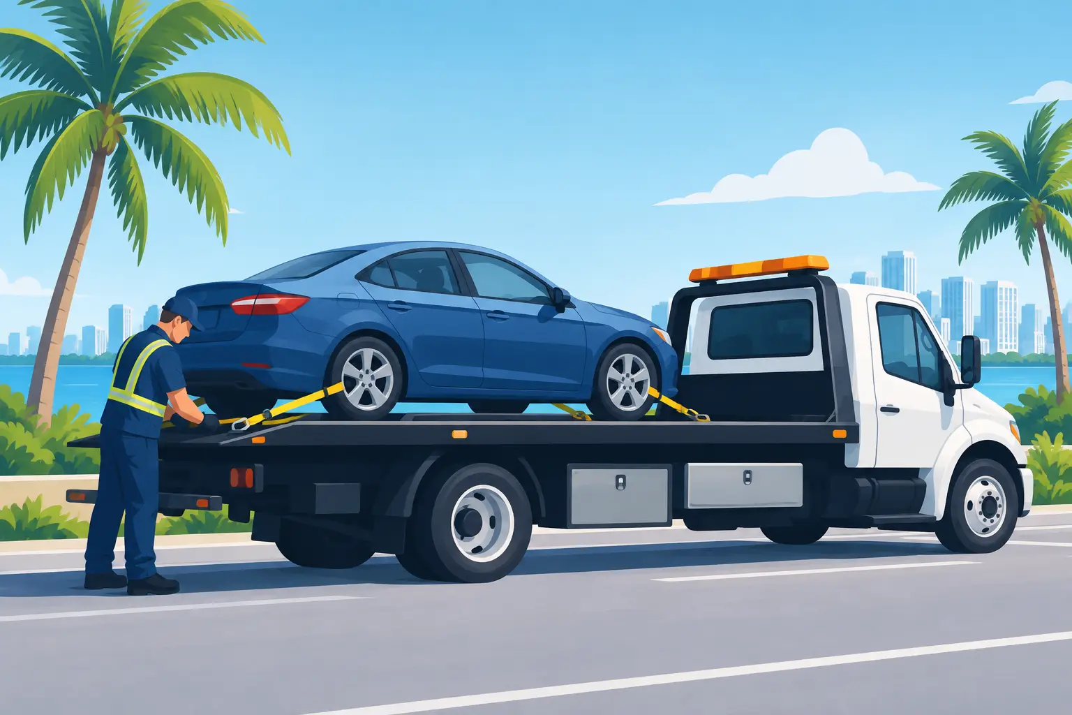 A Guide to Damage-Free Towing for Florida Drivers