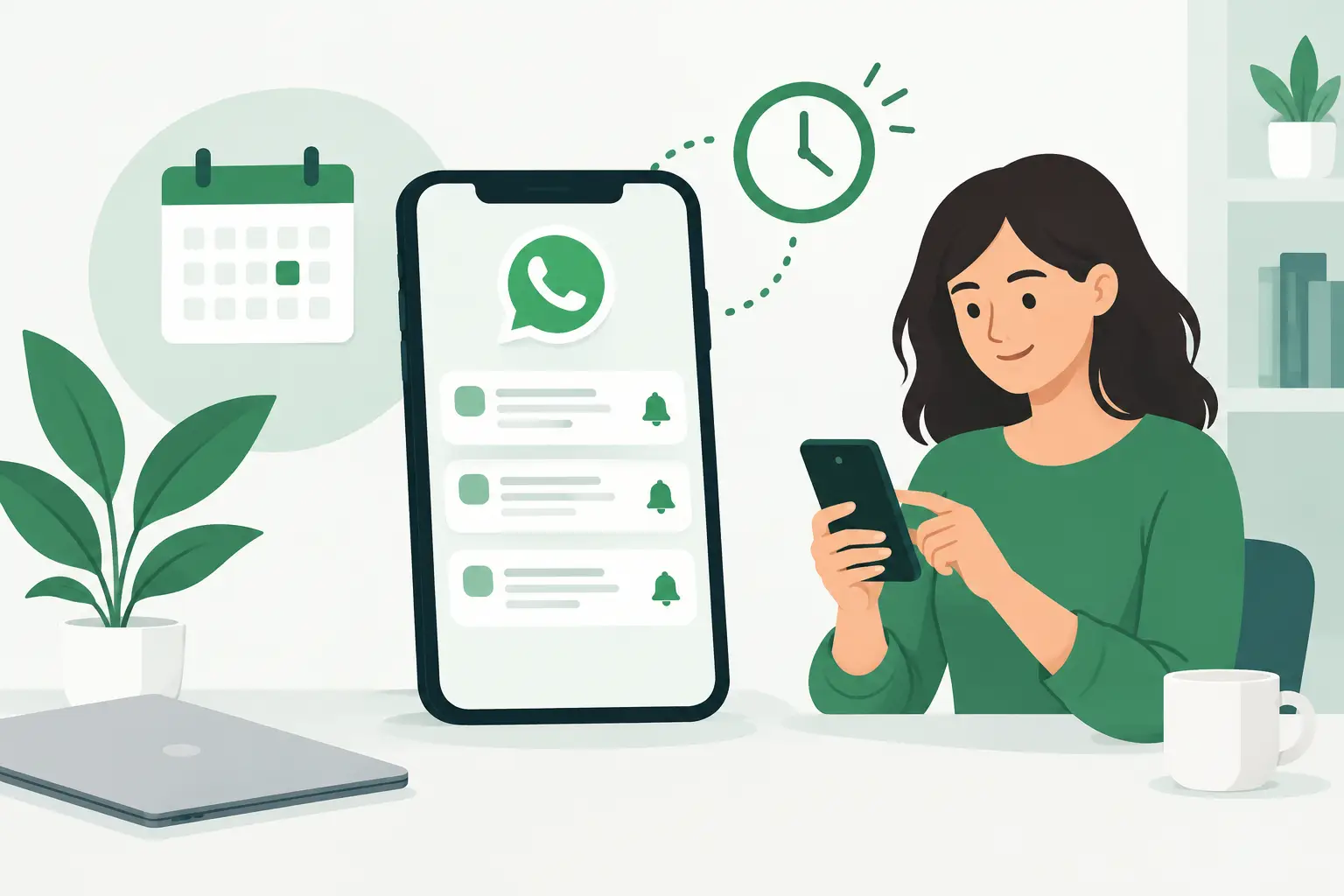 WhatsApp Erinnerungen automatisieren im Alltag