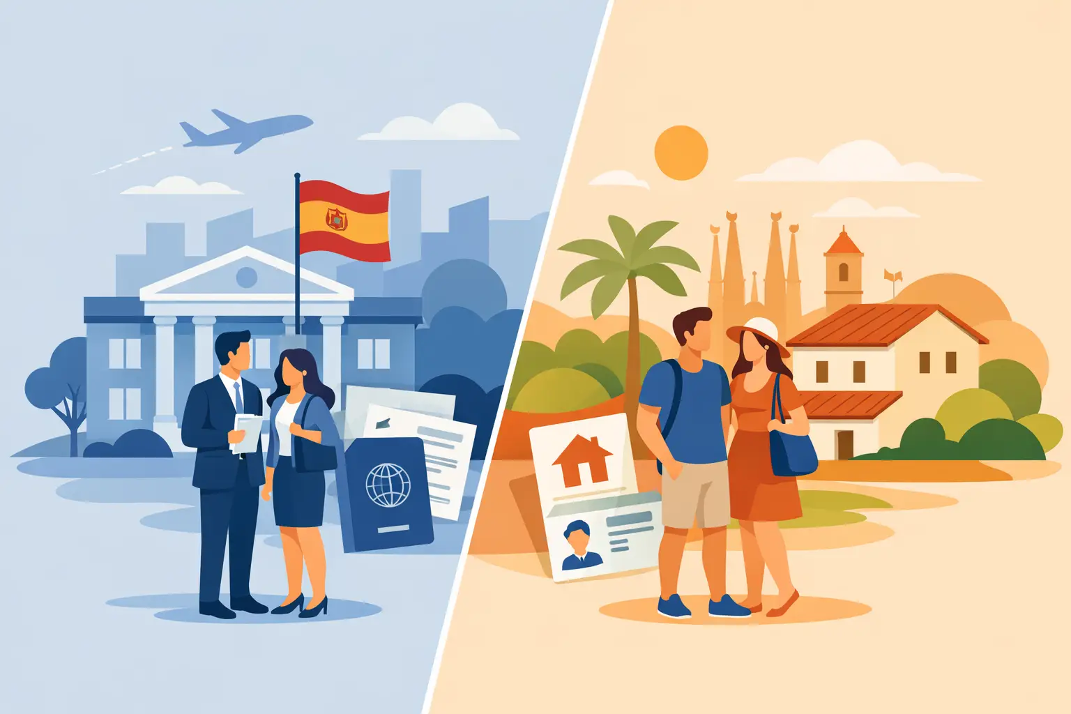 Consulate Versus Residency Application for Spain