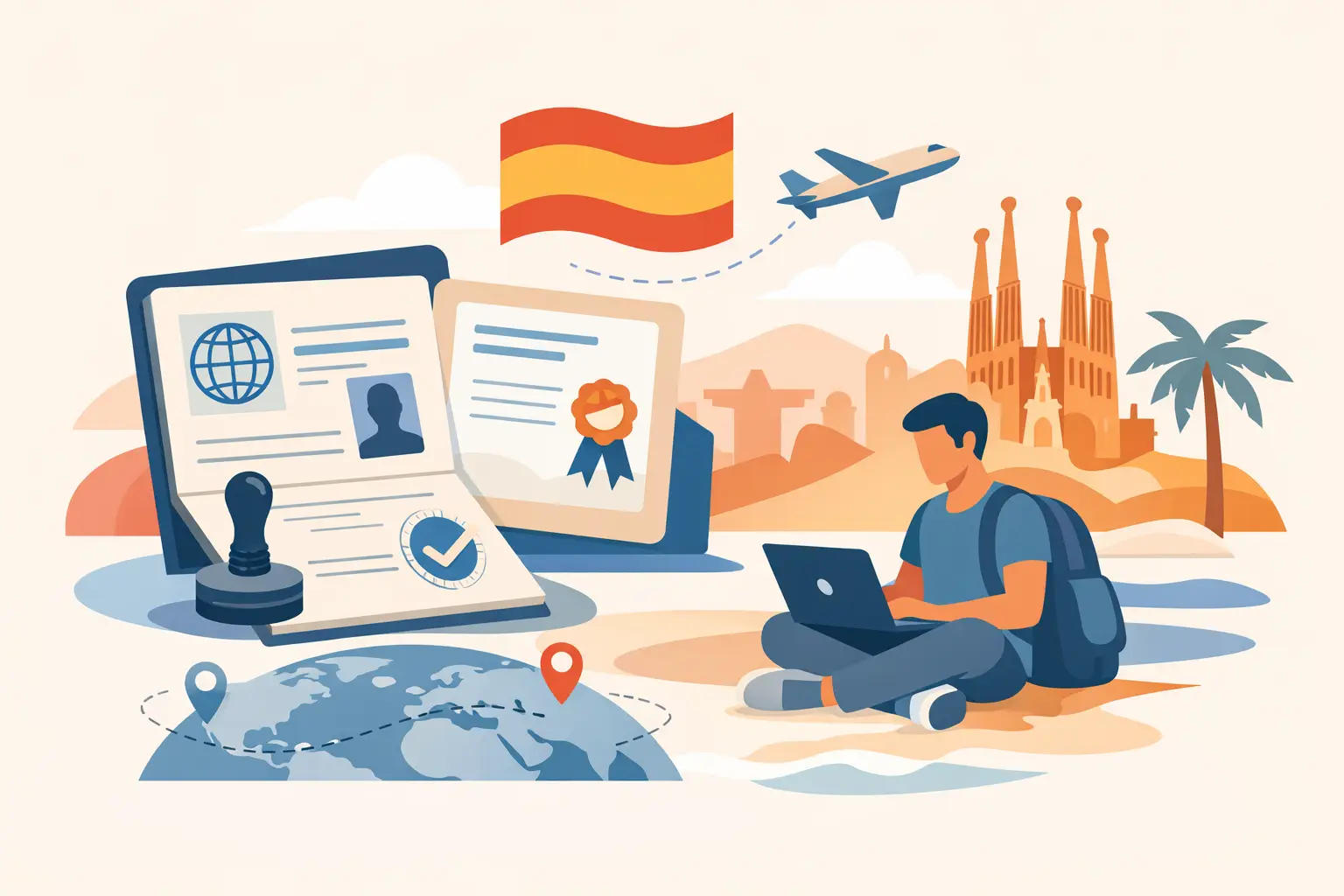 Spain Visa Apostille for Digital Nomad Applicants