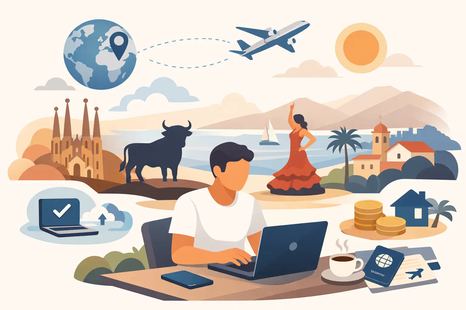 Spain Digital Nomad Visa Freelancer Requirements