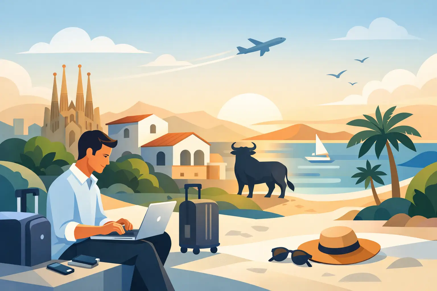 How to Move to Spain as a Remote Professional