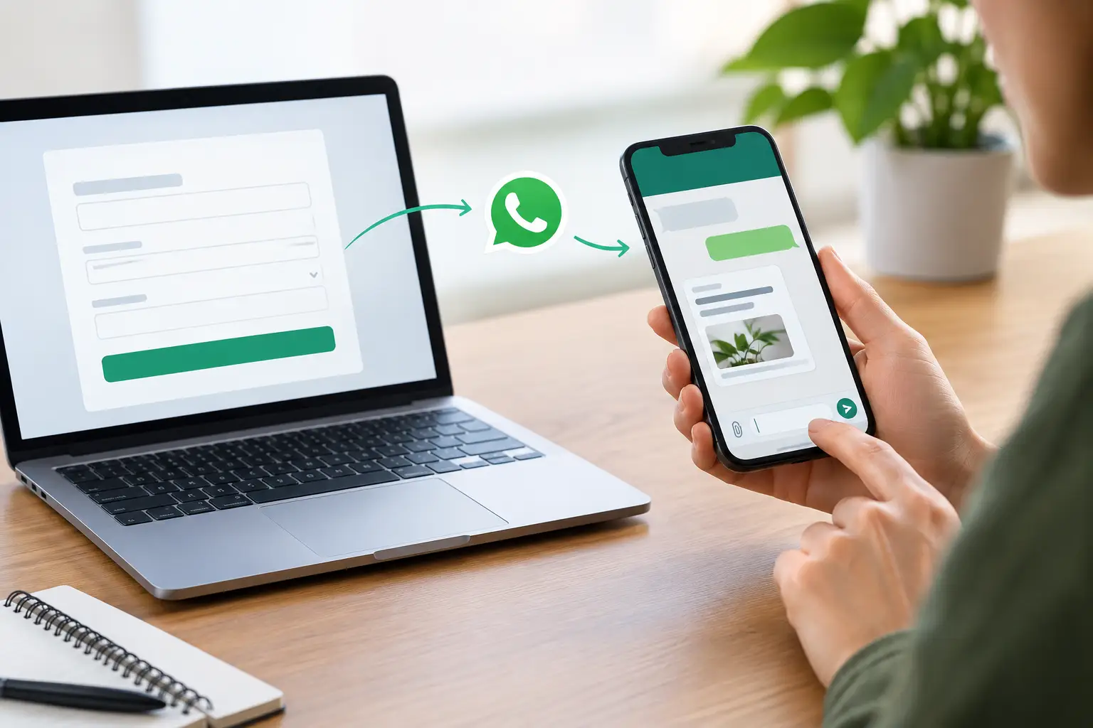 Como integrar formulário ao WhatsApp sem perder leads