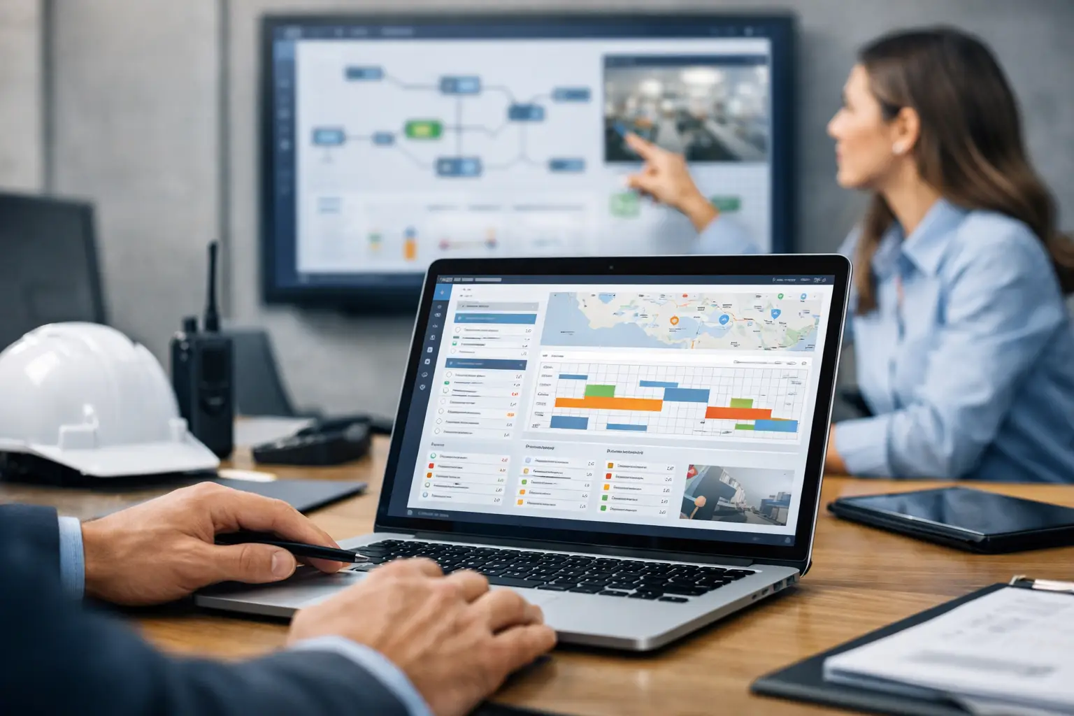 Plataforma para controle operacional na prática