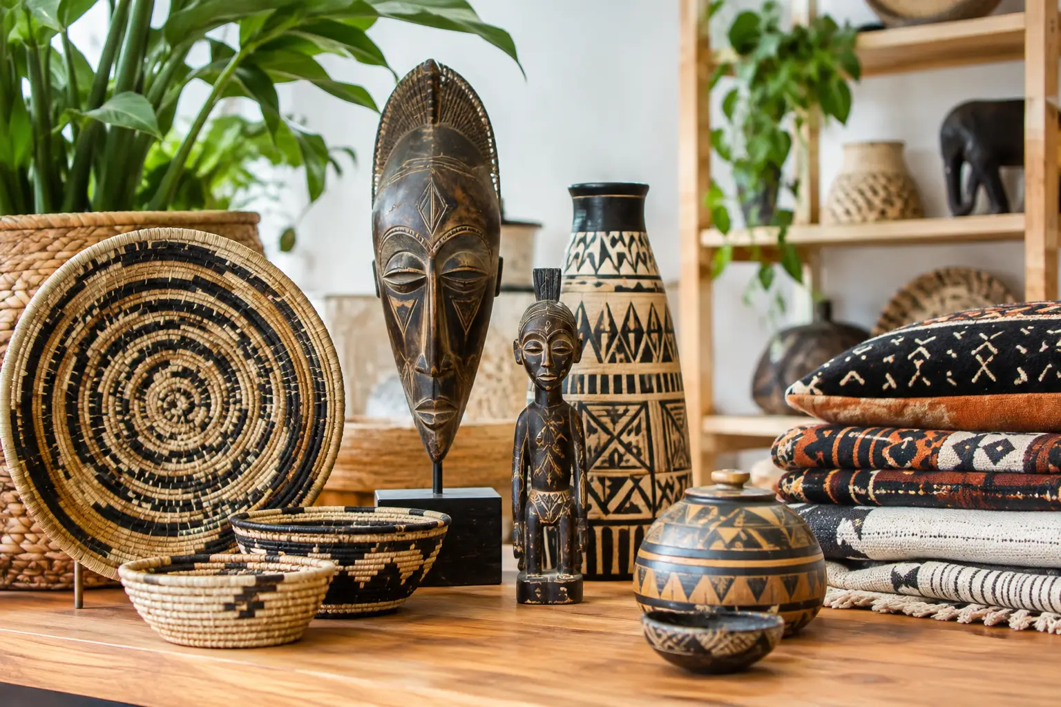 Decorazioni etniche: assortimento per il retail