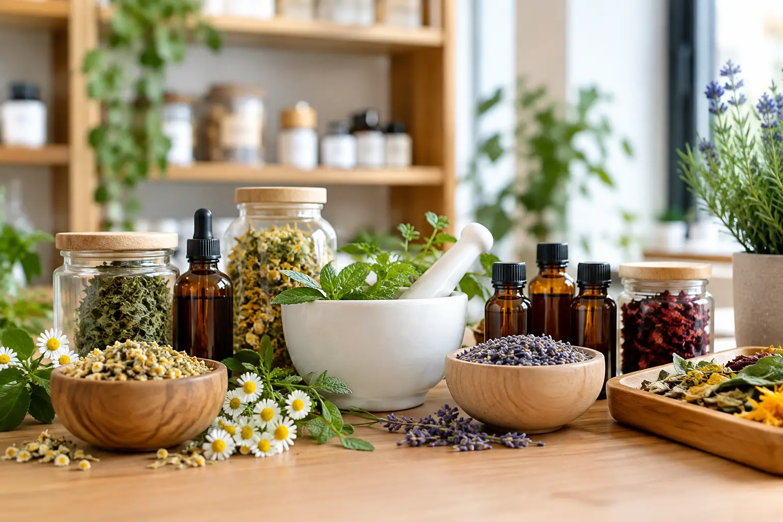 Esempio assortimento per erboristeria moderna