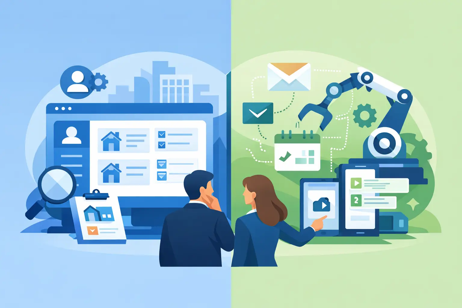 Property CRM vs Automation for Busy Teams