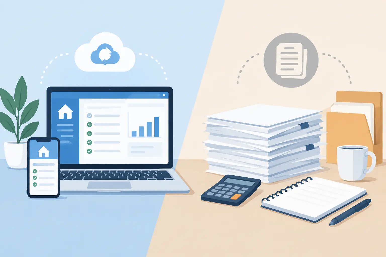 Landlord Portal vs Manual Reporting Costs