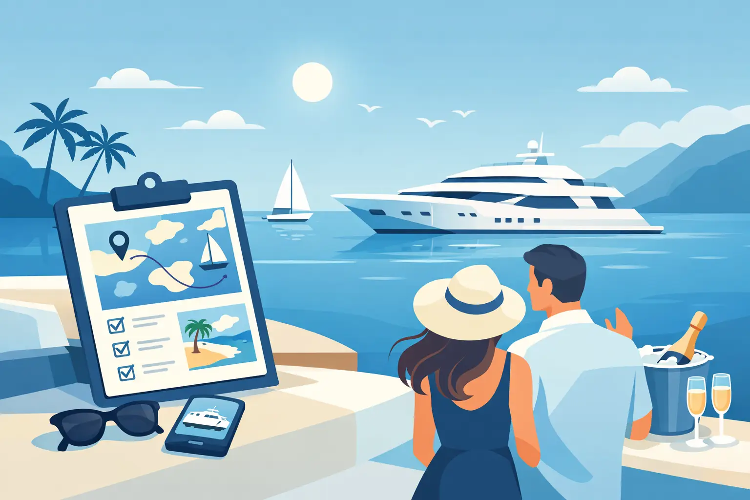 Luxury Yacht Charter Planning, Made Personal