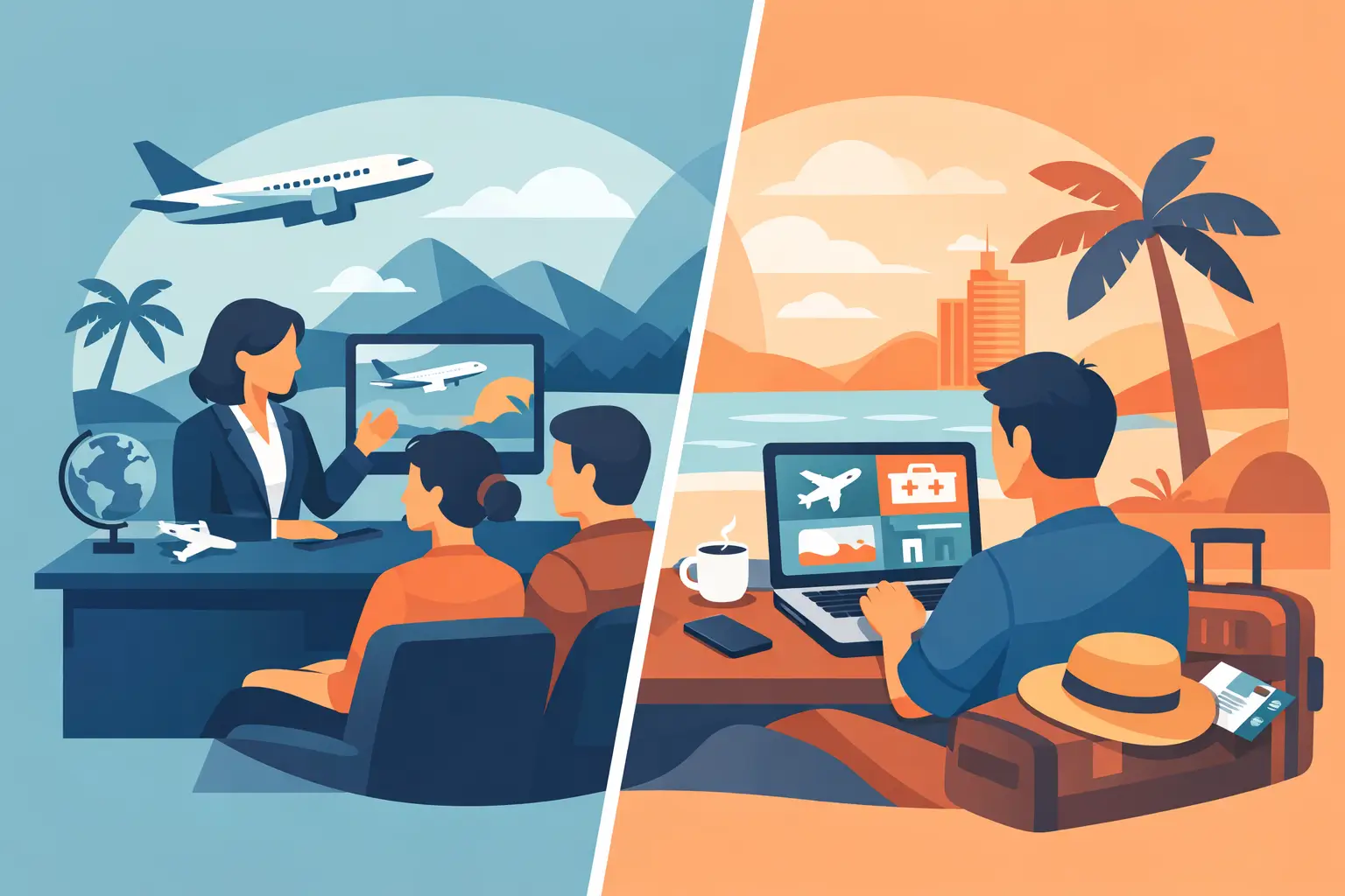 Travel Advisor vs Online Booking for Better Trips