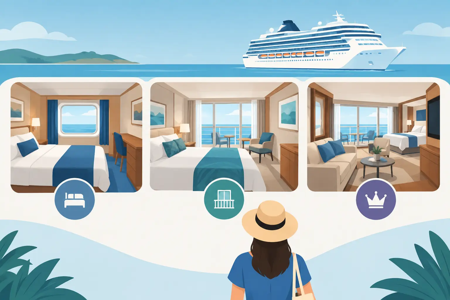 Cruise Cabin Comparison for Your Best Fit