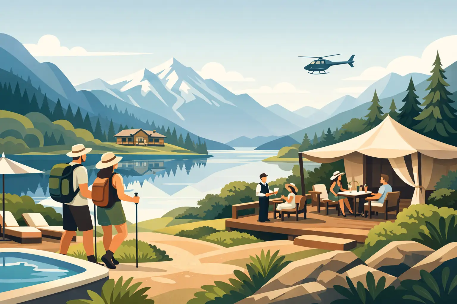 Luxury Hiking Tours Without the Rough Edges