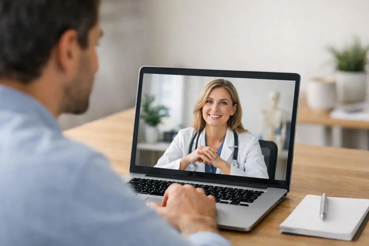 Consulta online clínica geral: quando faz sentido