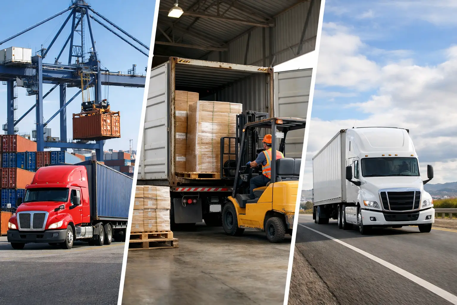 Drayage vs Transloading vs Trucking Explained